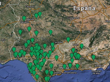 Red de distribuidores SANDERSUR